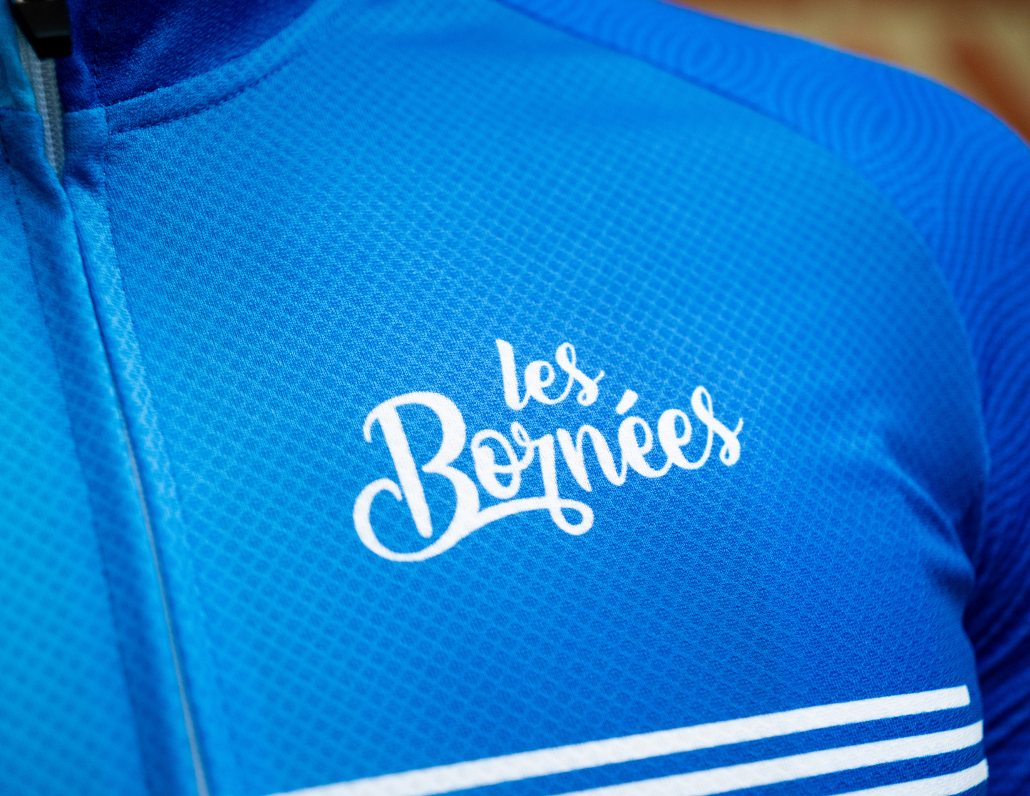 Maillot de Cyclisme Performance à Manches Courtes - Collection Baby Blue - Ma boutique
