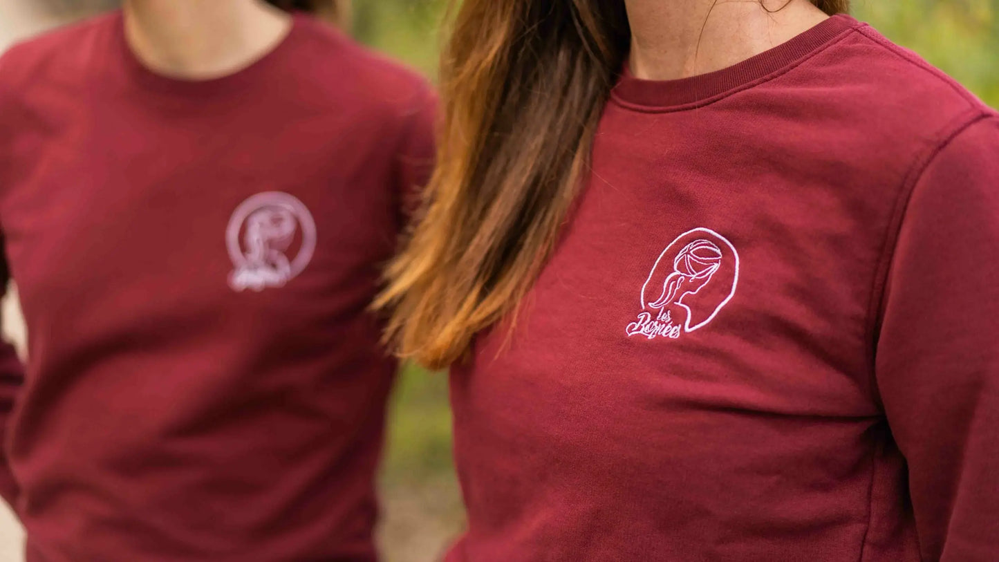 Sweat Brodé Le Bordeaux - Éco-Responsable et Haut de Gamme - Ma boutique