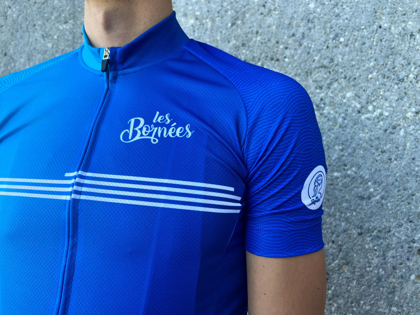 Maillot de Cyclisme Performance à Manches Longues - Collection Baby Blue - Ma boutique