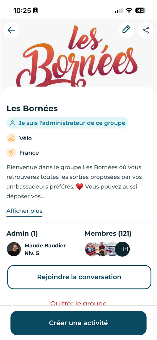 L'app Smatchy, groupe Les Bornées
