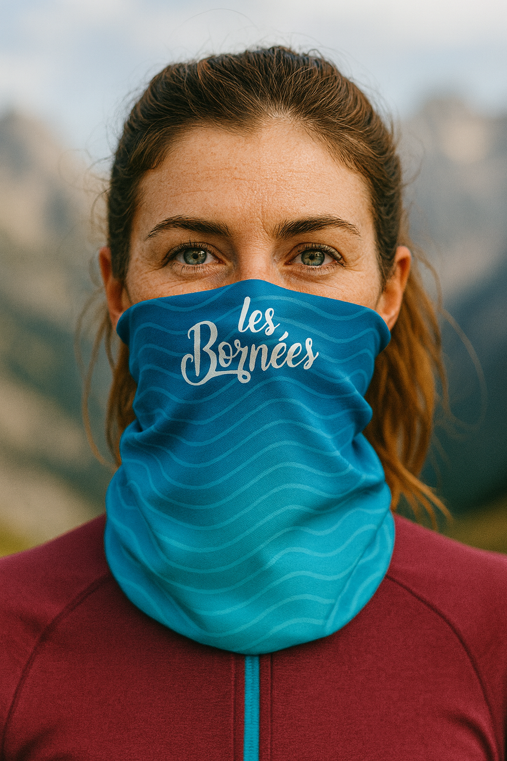 Tour de cou Baby Blue - Les Bornées 