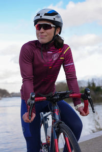 Long Sleeve Performance Cycling Jersey - Team Collection