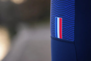 Long Thermal Cycling Bib Shorts - Wave Collection : photo 9