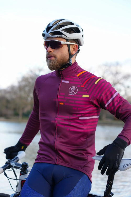 Maillot de Cyclisme Homme à Manches Longues - Collection Team