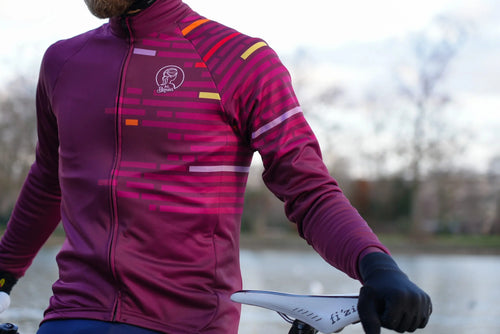 Men's Long Sleeve Cycling Jersey - Team Collection