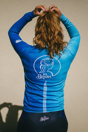 Jersey Femme à Manches Longues - Baby Blue : photo 5