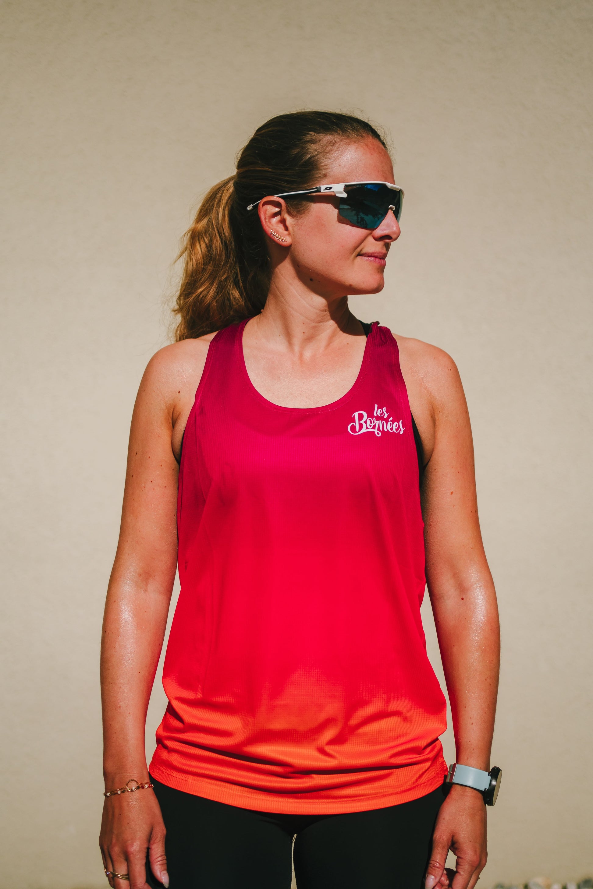 Débardeur de course à pied & trail pour femme - Competizione - Les Bornées 