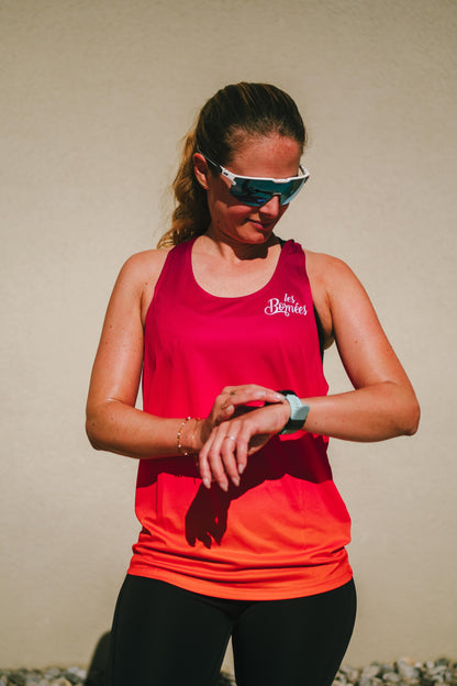 Débardeur de course à pied & trail pour femme - Competizione - Les Bornées 