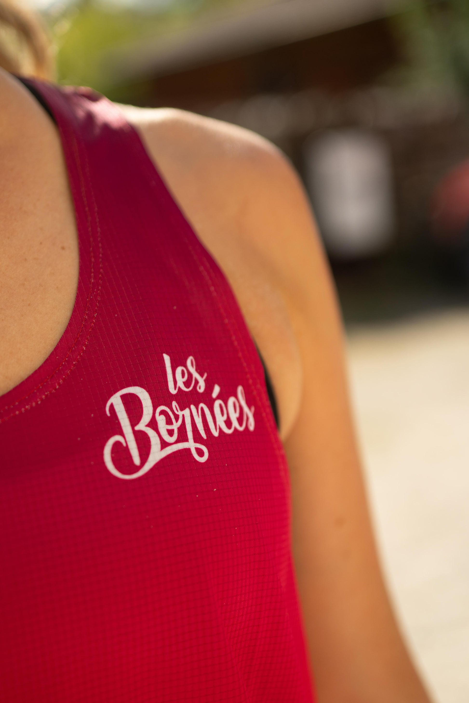 Débardeur de course à pied & trail pour femme - Competizione - Les Bornées 