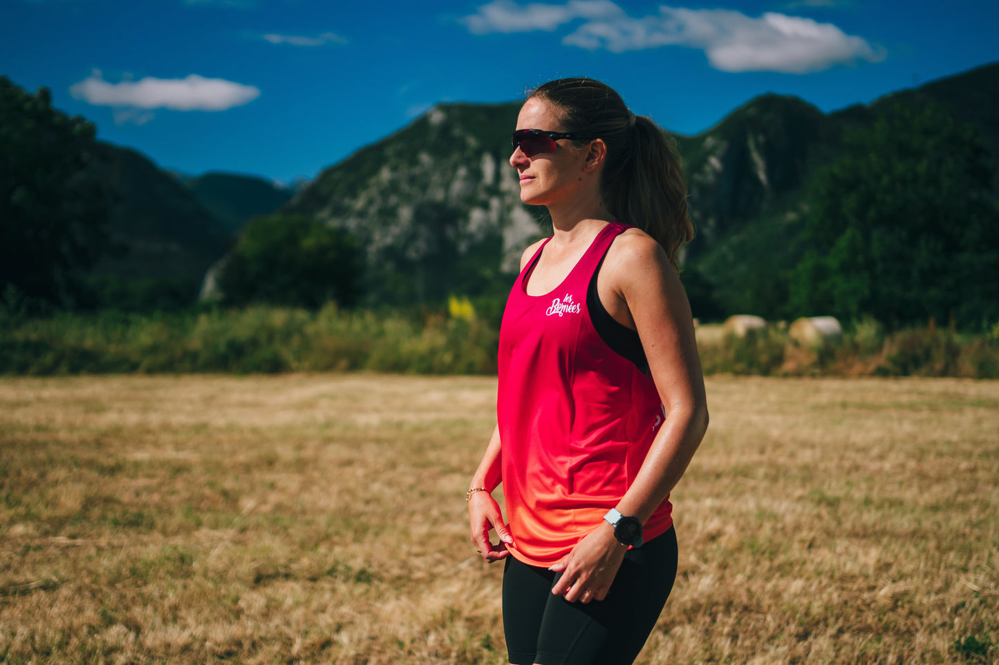 Débardeur de course à pied & trail pour femme - Competizione - Les Bornées 