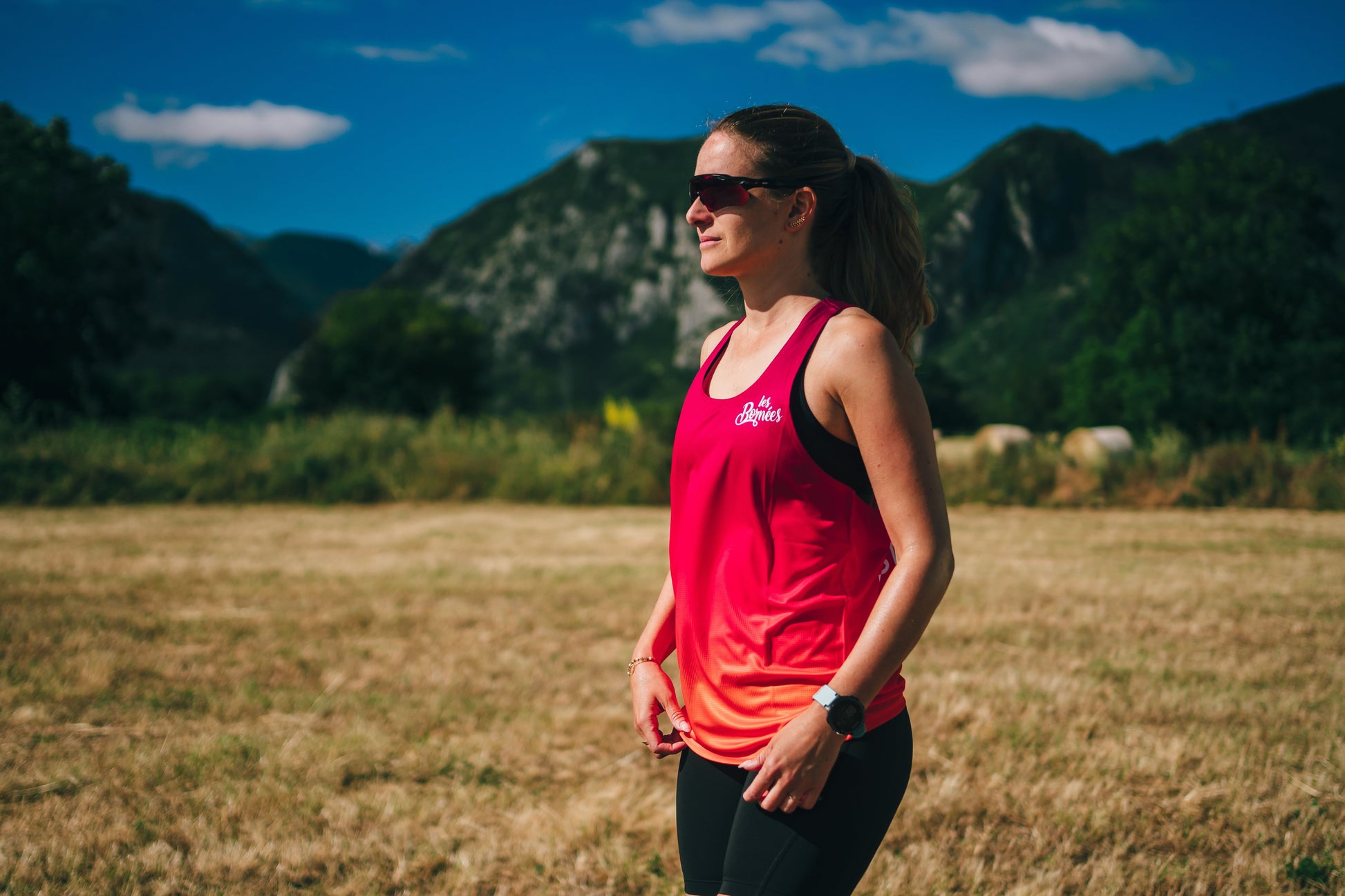 Débardeur de course à pied & trail pour femme - Competizione - Les Bornées 