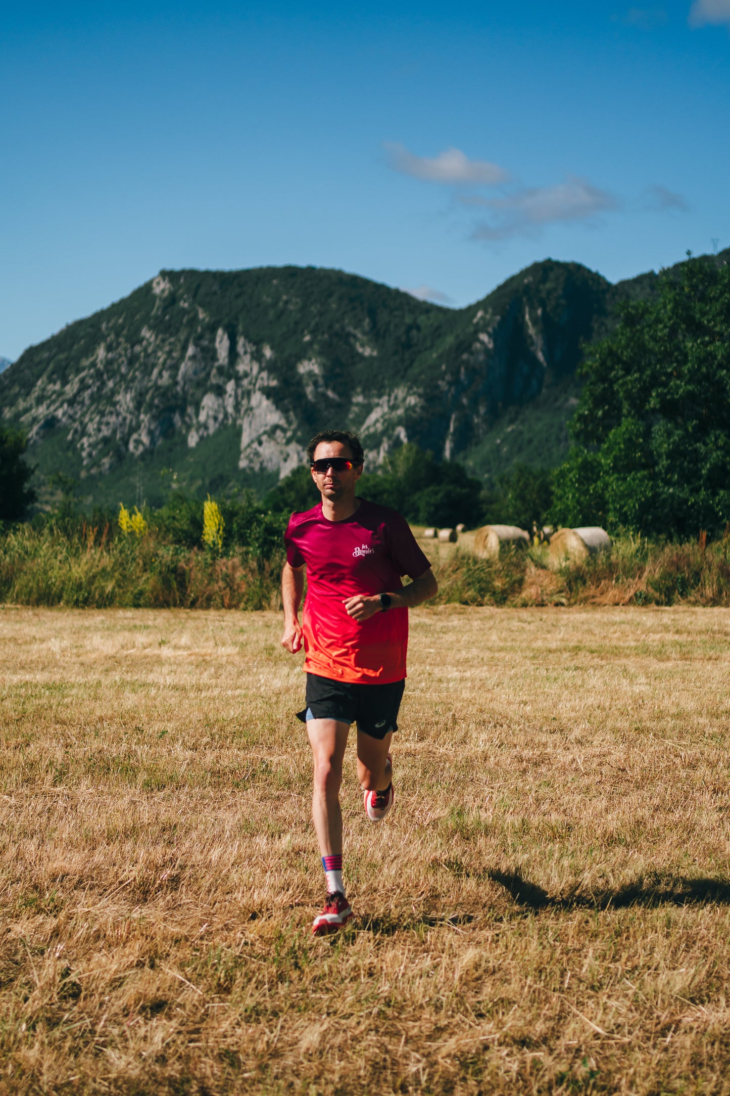 T-shirt de course à pied & trail pour homme - Competizione - Les Bornées 
