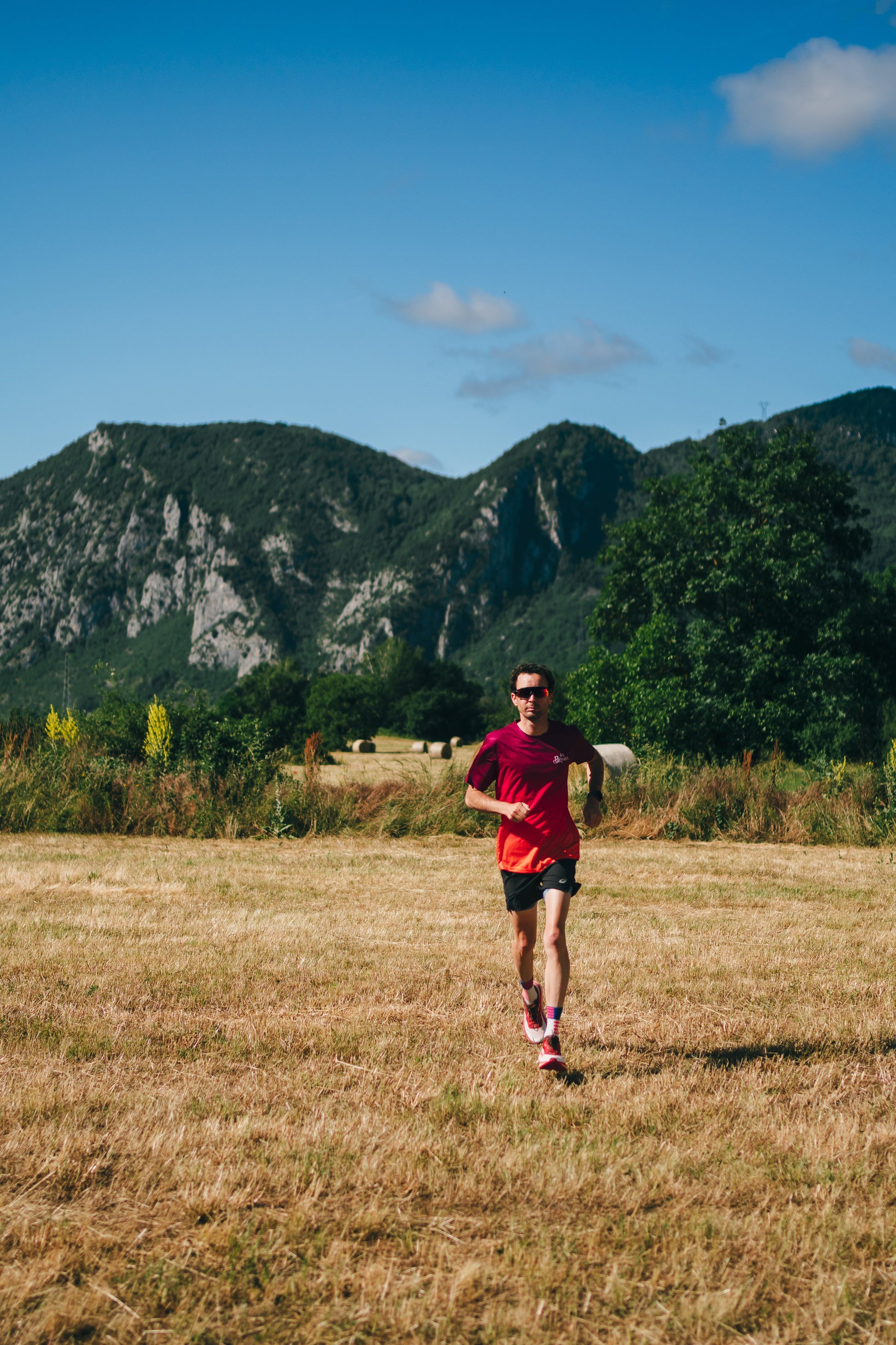 T-shirt de course à pied & trail pour homme - Competizione - Les Bornées 