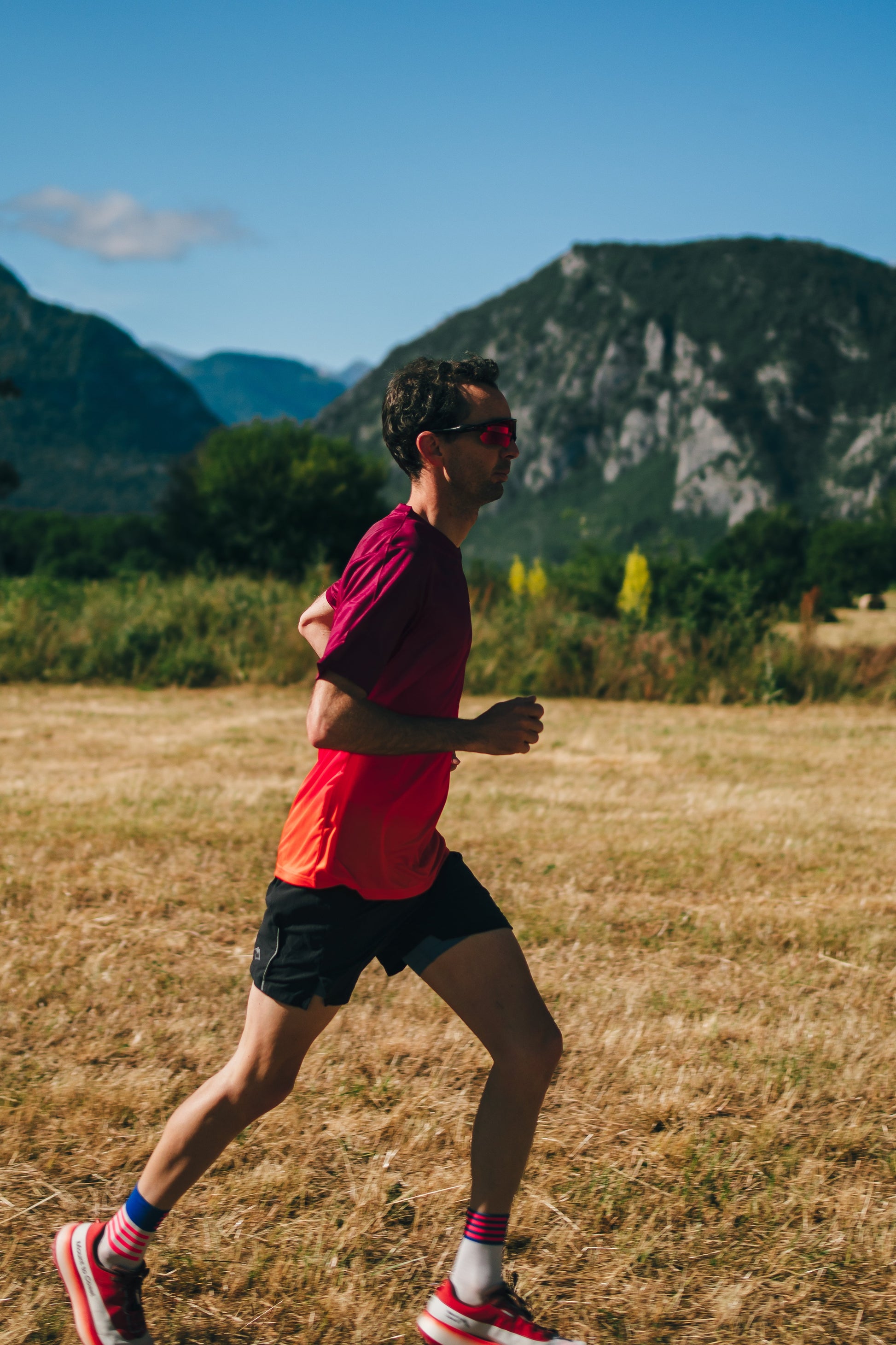 T-shirt de course à pied & trail pour homme - Competizione - Les Bornées 