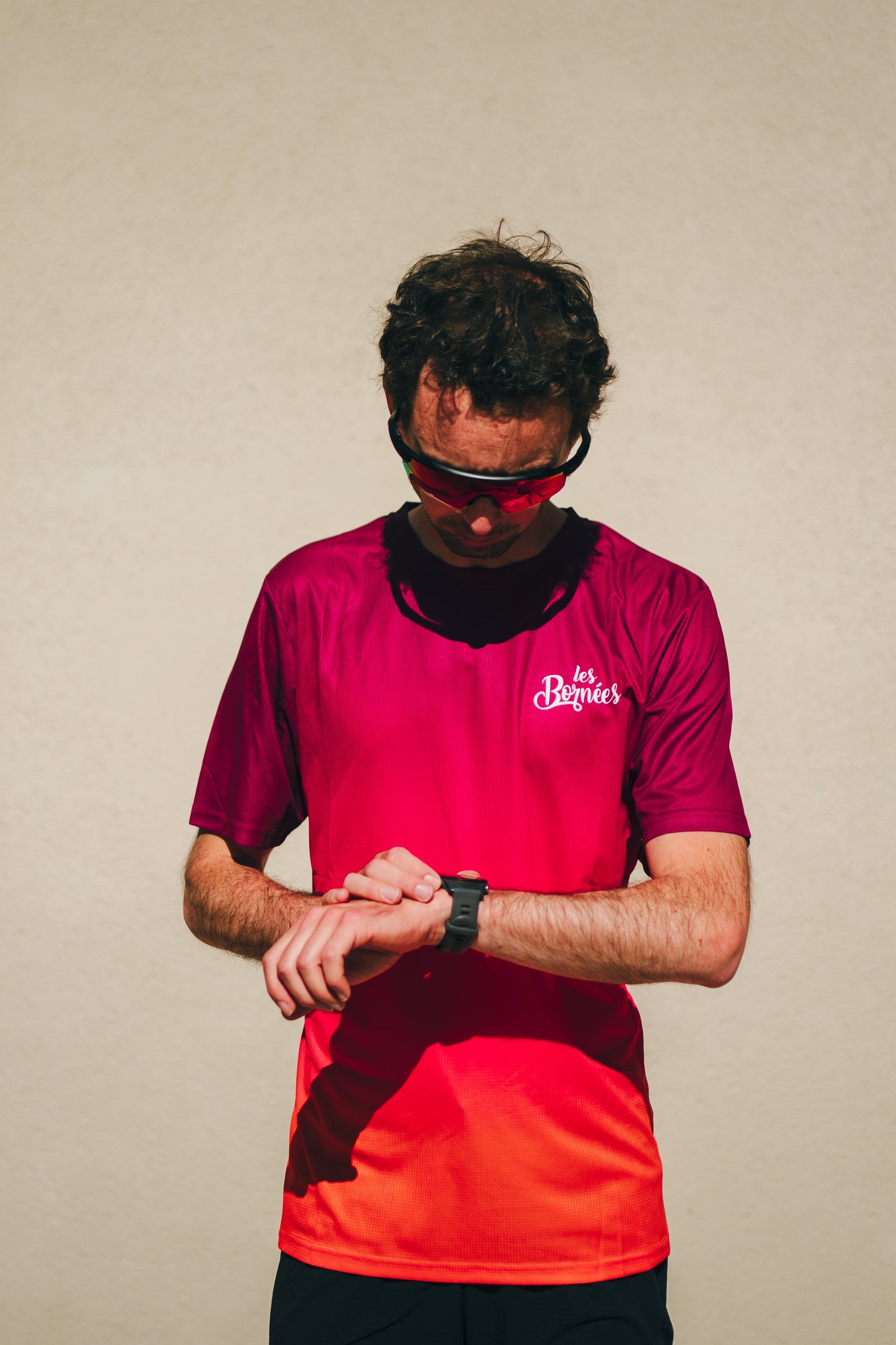 T-shirt de course à pied & trail pour homme - Competizione - Les Bornées 