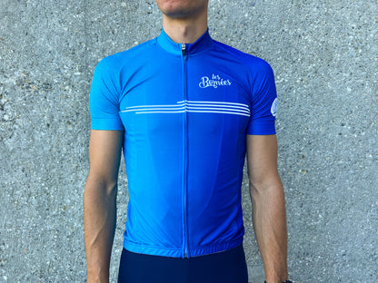 Maillot de Cyclisme Performance à Manches Courtes - Collection Baby Blue