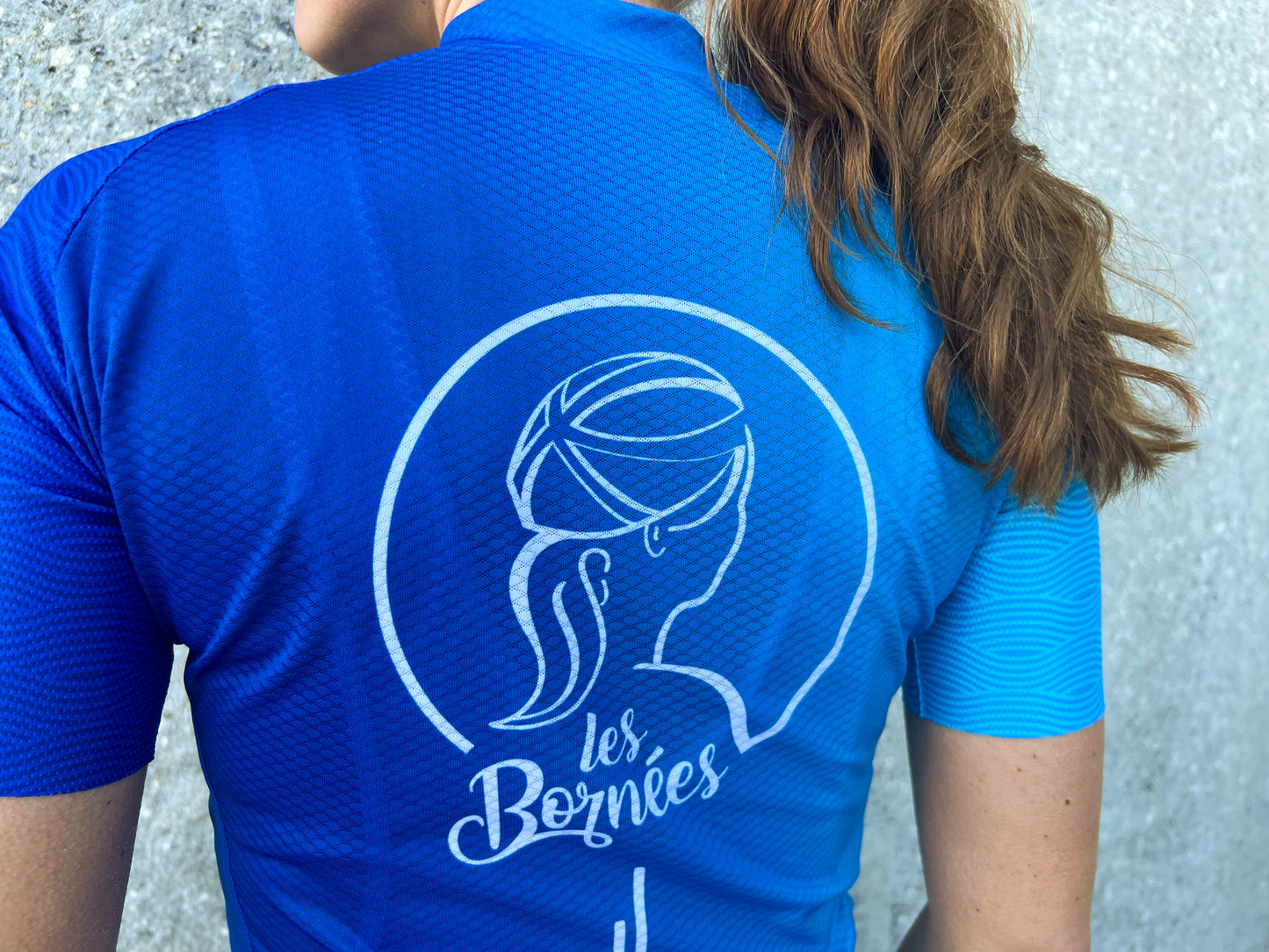 Maillot de Cyclisme Performance à Manches Courtes - Collection Baby Blue