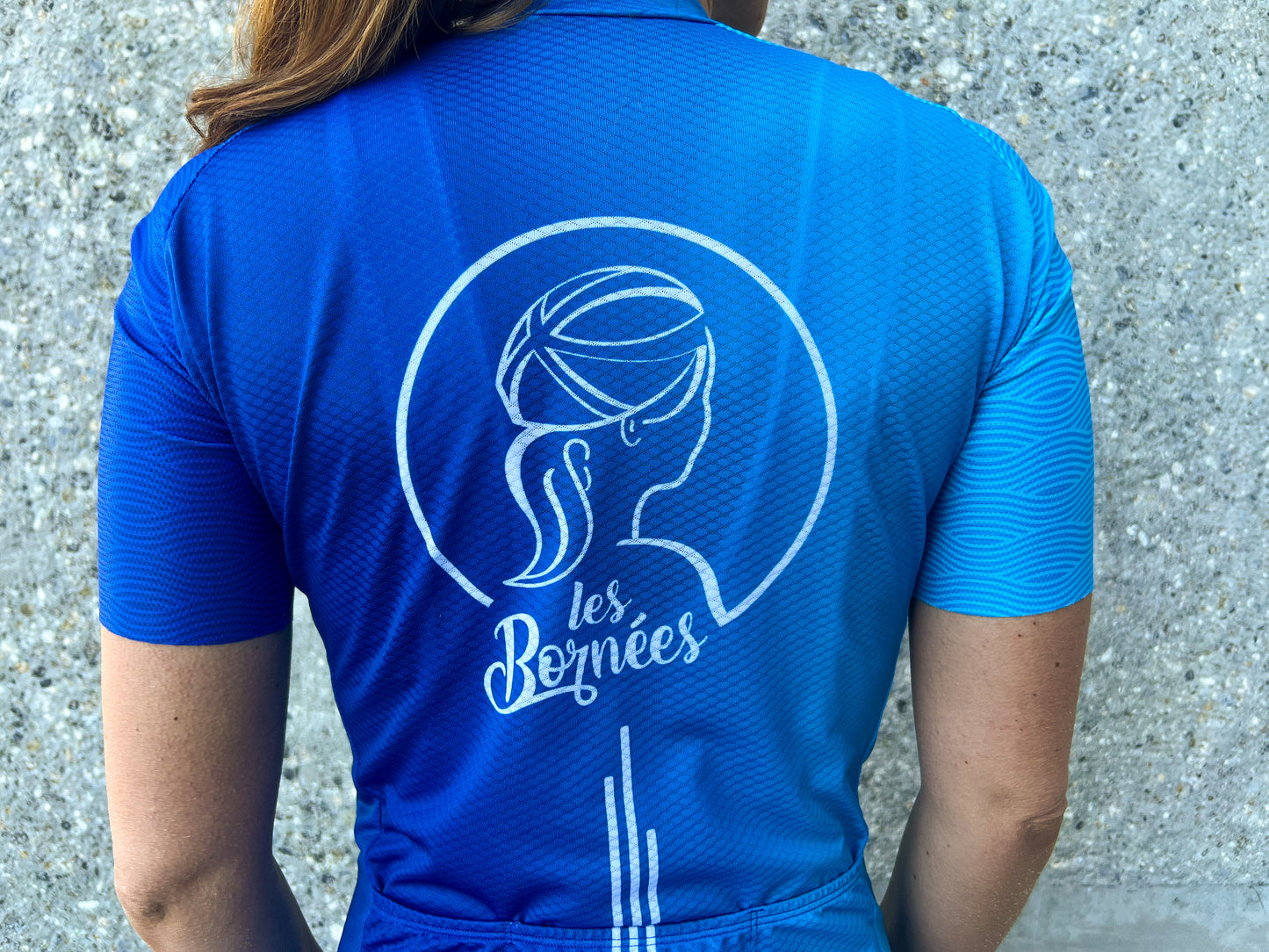 Maillot de Cyclisme Performance à Manches Courtes - Collection Baby Blue